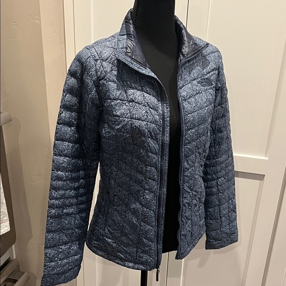NORTH FACE Quilted Puffer Jacket - Dark Blue Size XS - Picture 8 of 8